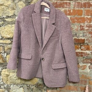 FRNCH Women's Purple Wool Blazer